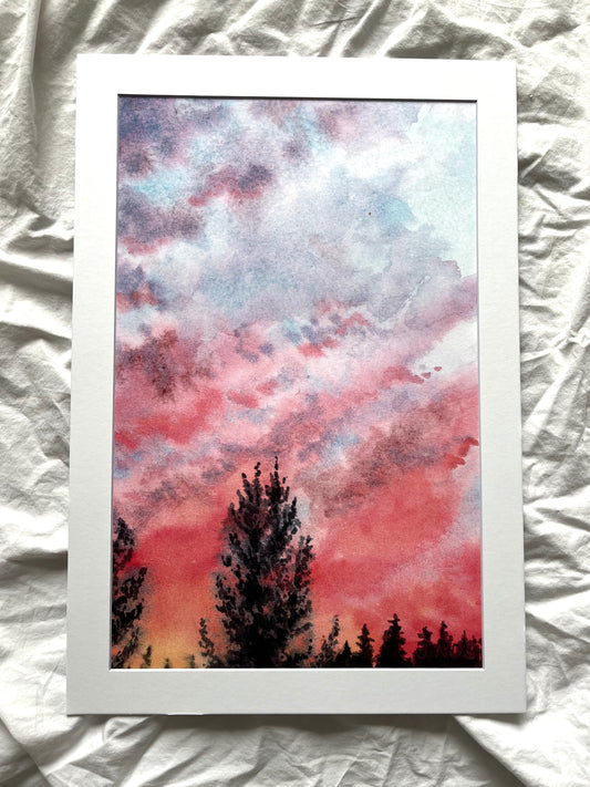 Treeline at Dusk