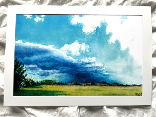 Wheat Field Rain Showers